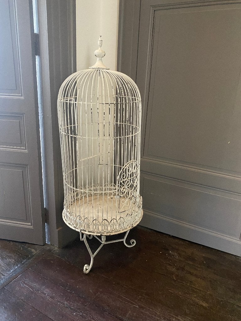 grande cage à oiseaux en fer antique, Enlèvement