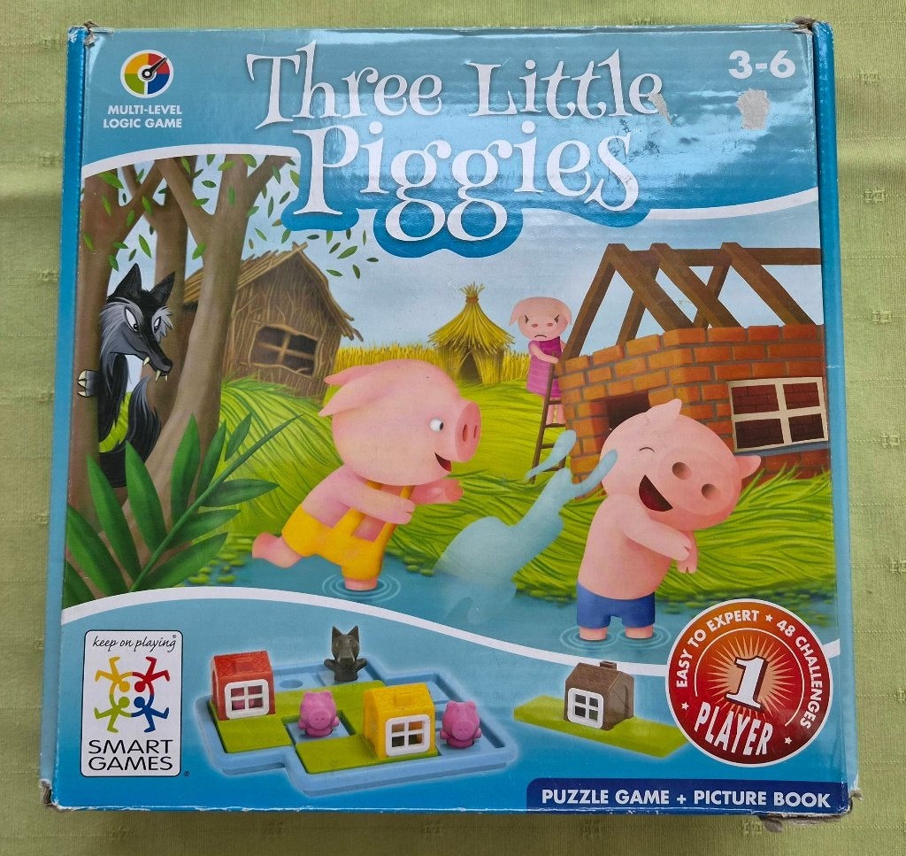 Smart Games - 3 Varkens, Hobby en Vrije tijd, Een of twee spelers, Ophalen of Verzenden, Gebruikt, Smartgames