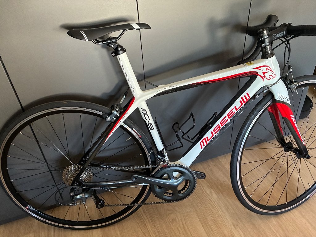 Museeuw mc6 racefiets, Fietsen en Brommers, 28 inch, Carbon, 10 tot 15 versnellingen, Nieuw