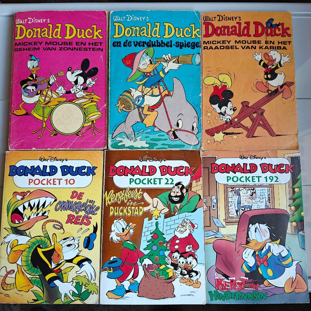 Pakket Donald Duck pockets strips, Boeken, Meerdere comics, Ophalen of Verzenden, Gelezen