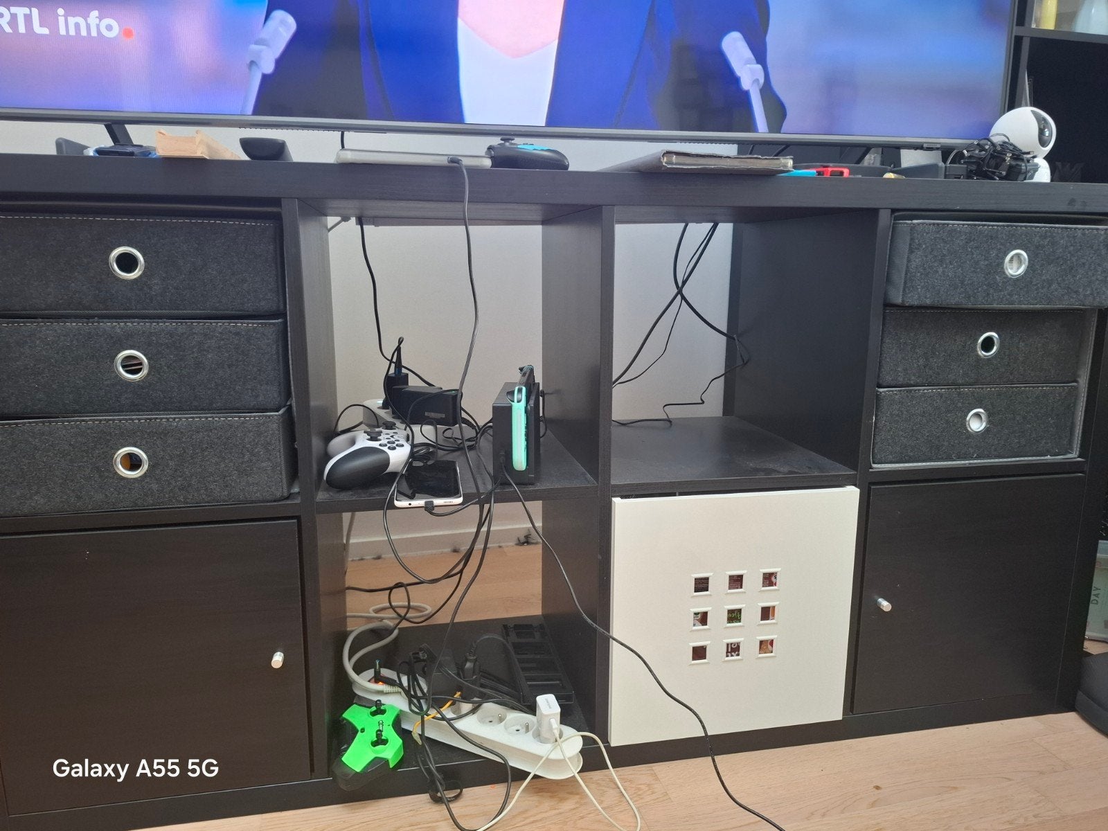 Etagère Ikea kallax 8 cases couleur ébène,, Maison & Meubles, Enlèvement