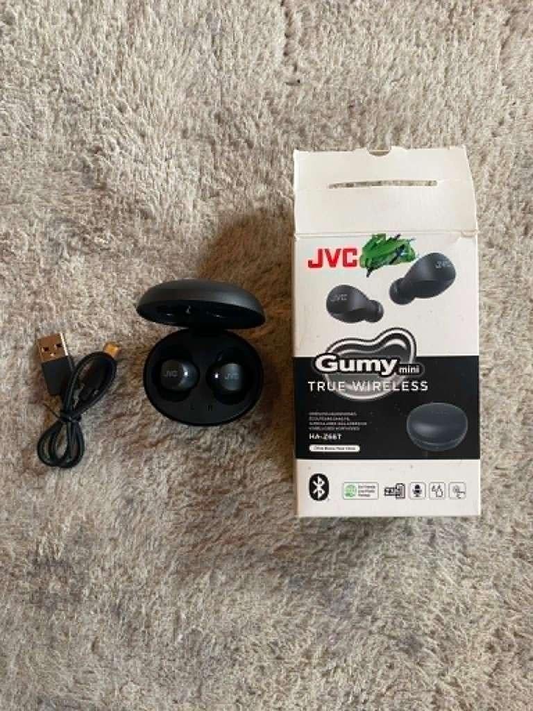 JVC Gumy Mini draadloze oordopjes, Telecommunicatie, Mobiele telefoons | Oordopjes, Zwart, Bluetooth, Ophalen of Verzenden, Zo goed als nieuw