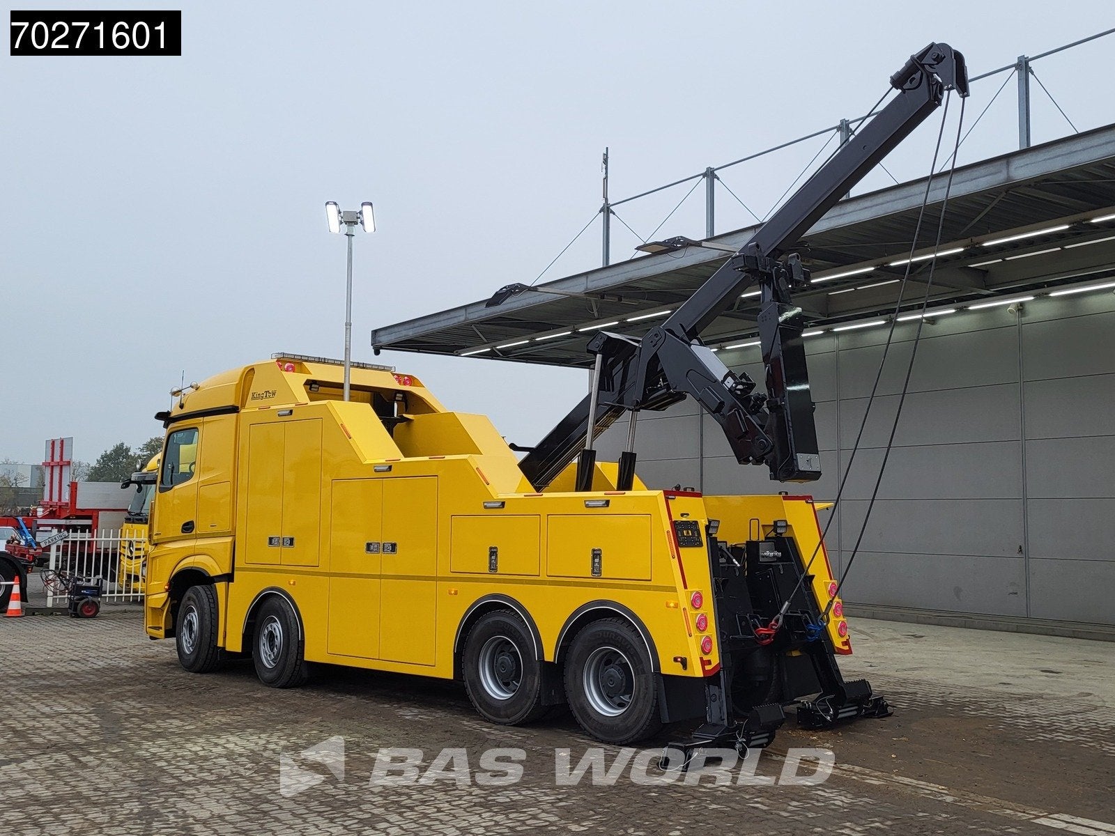 Mercedes Arocs 4158 8X4 NEW! Miller Industries Century 6035, Auto's, Vrachtwagens, Automaat, Leder en Stof, Bedrijf, Diesel