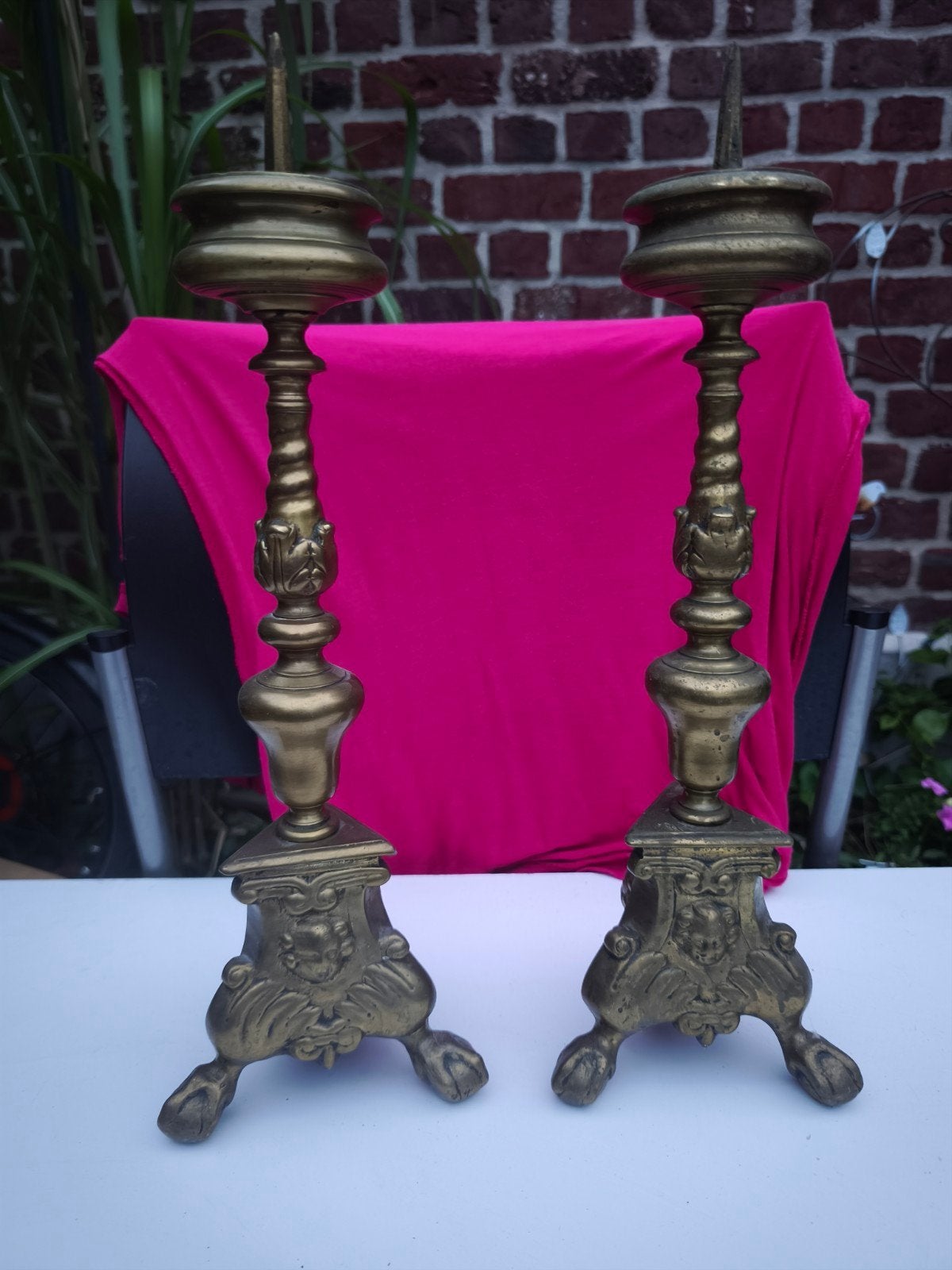 Koperen kandelaars en objecten, Ophalen of Verzenden, Koper of Brons