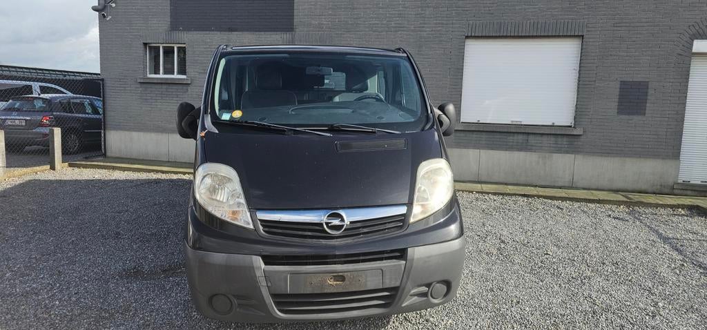 Opel Vivaro 2.0 CDTi L1 – 1e eigenaar – 5 zitplaatsen, Auto's, Zwart, Zwart, Bedrijf, Airconditioning