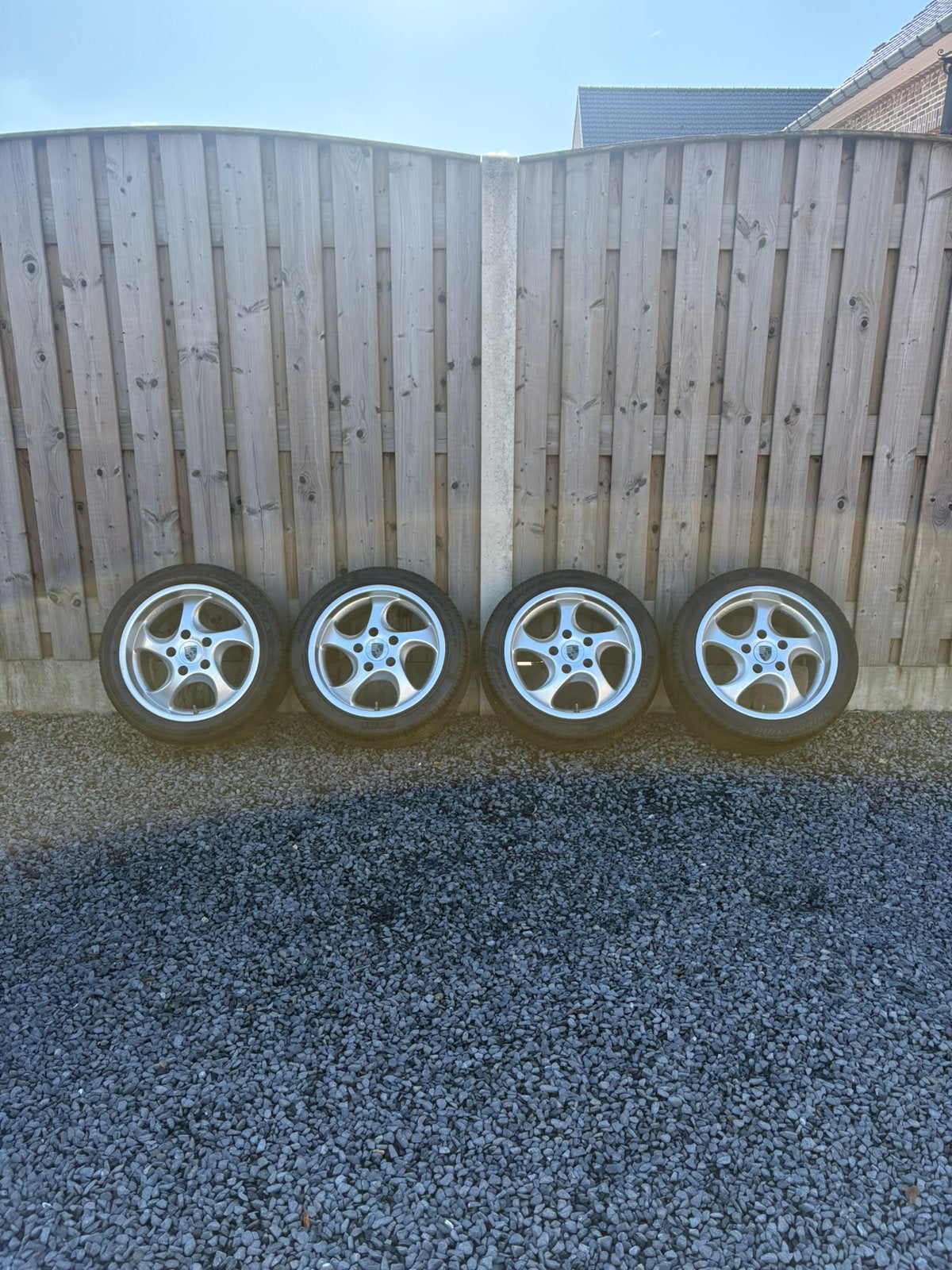 5x130 Artec Turbo Porsche 17inch breedset, Autos : Pièces & Accessoires, Enlèvement, Pneu(s)