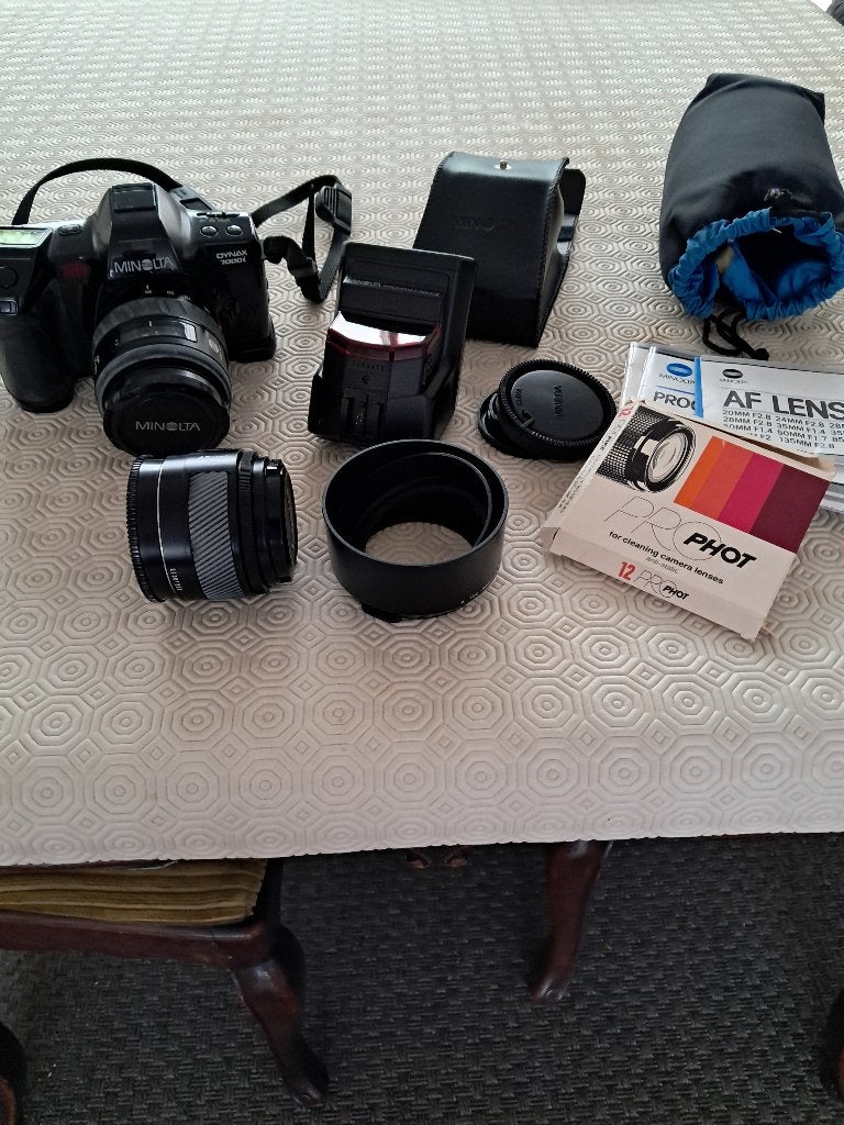 Appareil photo argentique Minolta Dynax 7000 i, TV, Hi-fi & Vidéo, Enlèvement, Utilisé, Minolta