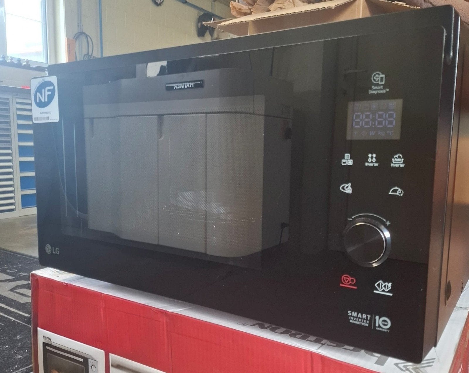LG Combi microgolfoven, Elektronische apparatuur, Ophalen, Microgolfoven, Nieuw, Draaiplateau