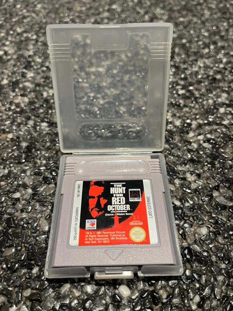 The Hunt For Red October (Gameboy), Games en Spelcomputers, Games | Nintendo Game Boy, Zo goed als nieuw, Ophalen of Verzenden