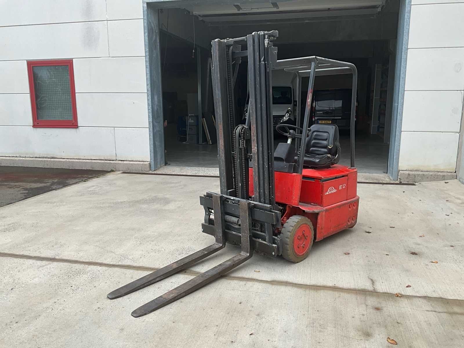 1988 Linde E12 Chariot élévateur, Électrique, Chariot élévateur, Linde