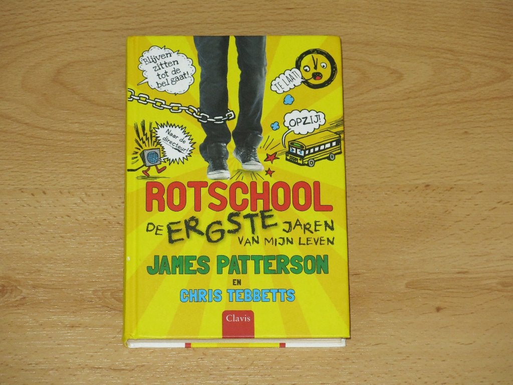 Leuk boek Rotschool, James Patterson, Ophalen, James Patterson; Chris Grabenstein