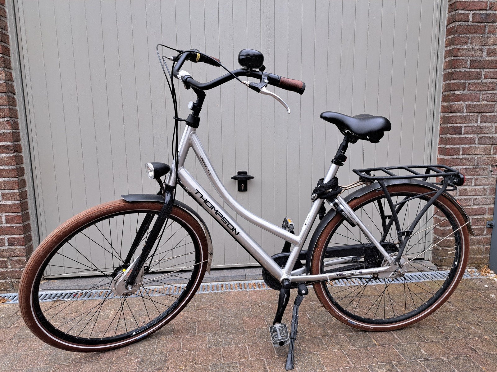 damesfiets, Ophalen, Gebruikt