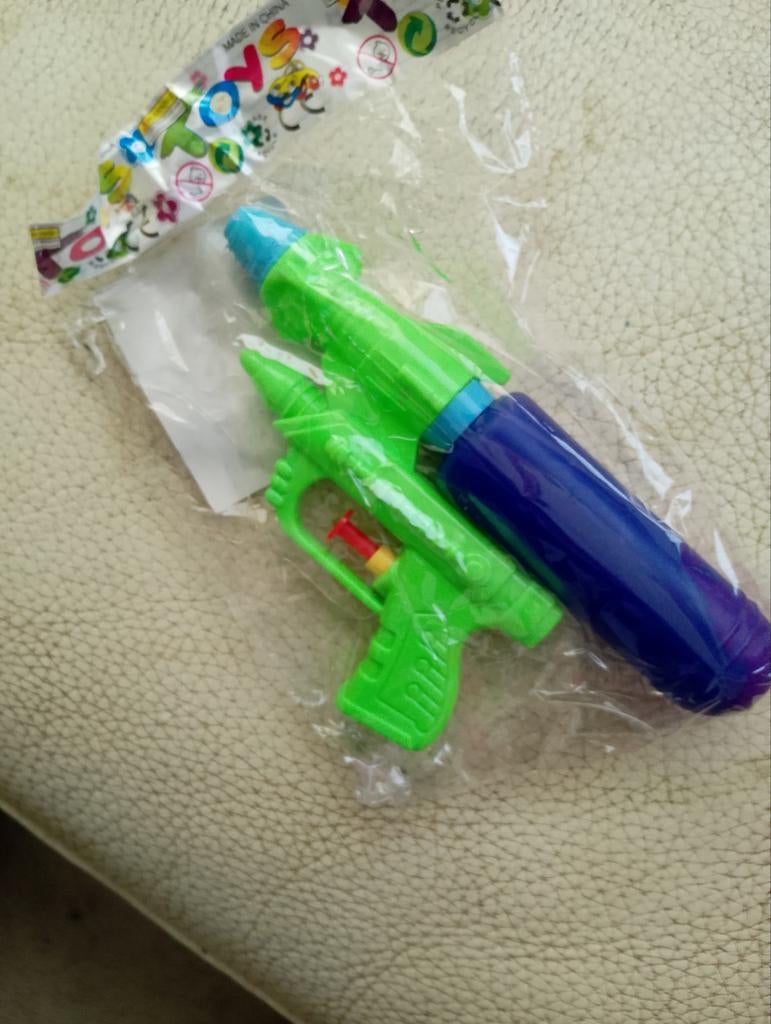Waterpistool, Ophalen