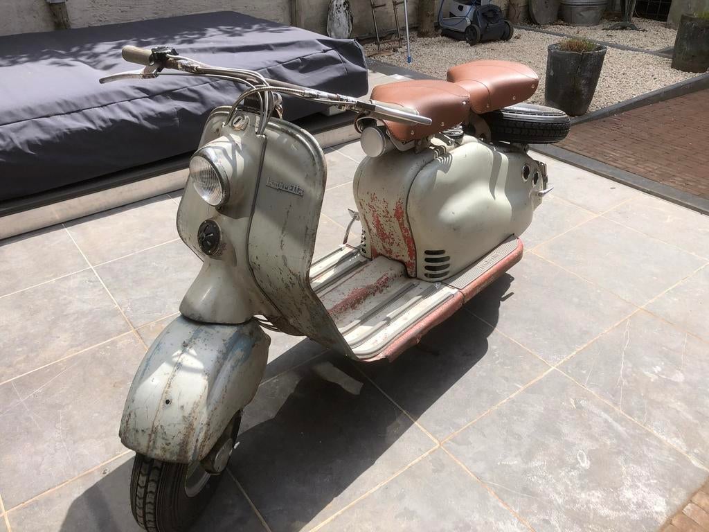 Lambretta 125cc 1953, Ophalen