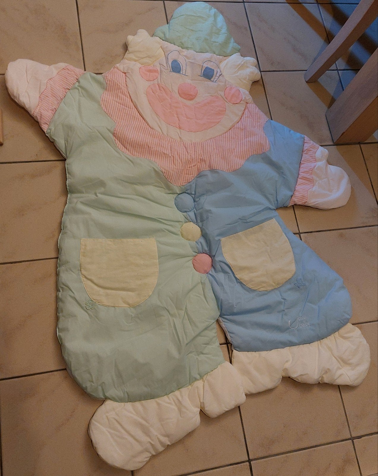 Babyspeelmat, Ophalen