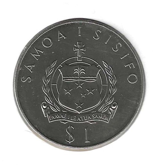Samoa, 1 Tala 1978, XIth Commonwealth Games., Postzegels en Munten, Munten | Oceanië, Ophalen of Verzenden, Losse munt