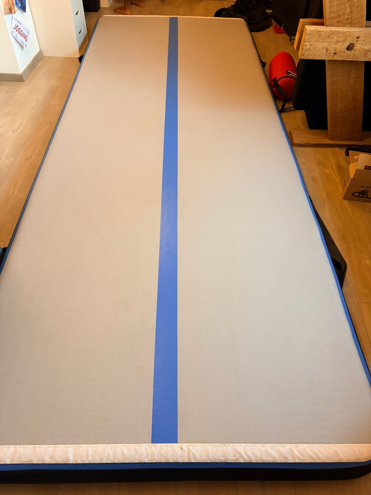 Airtrack 4mx1,5m, Enlèvement, Comme neuf