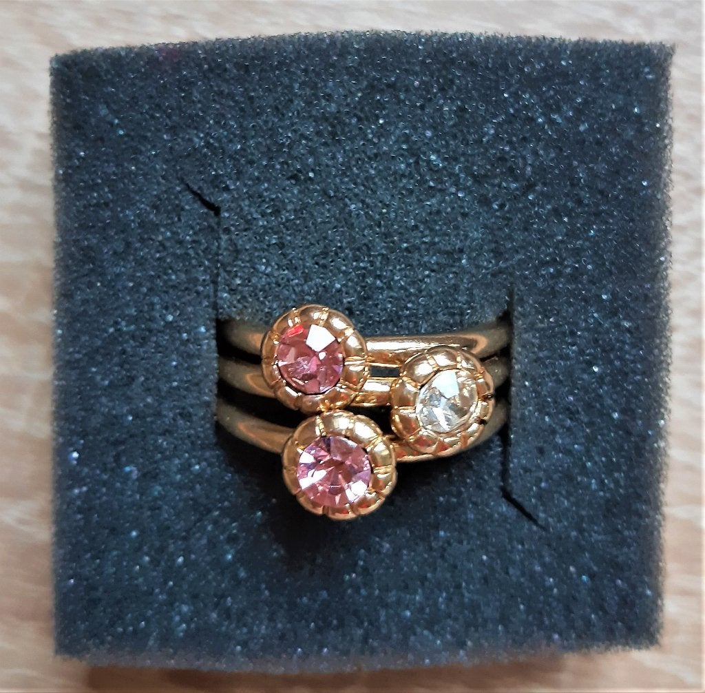 3 mooie ringen, Ophalen of Verzenden, Zo goed als nieuw, 18 tot 19, Dame