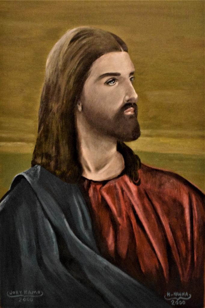Portret van Jezus, door joky kamo, Ophalen