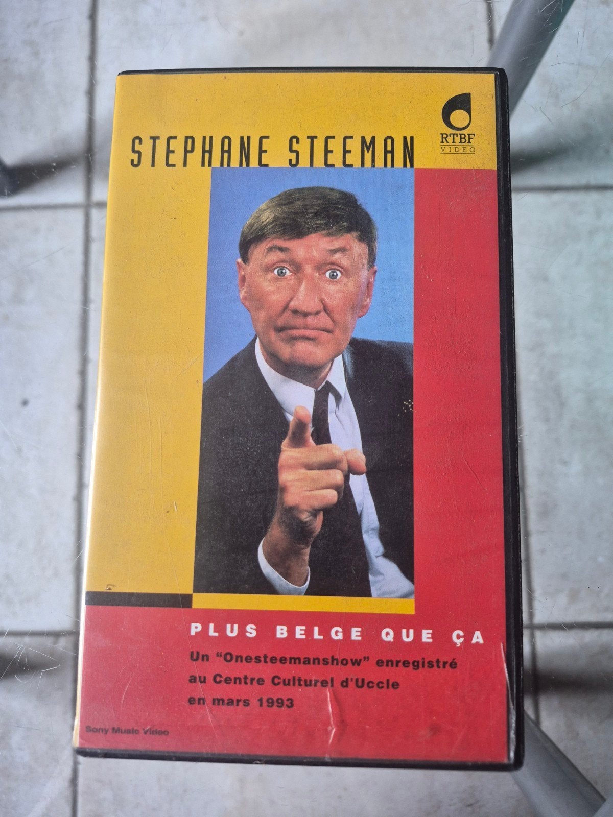 VHS "Stéphane Steeman", Enlèvement ou Envoi, Français, Autres types, Utilisé