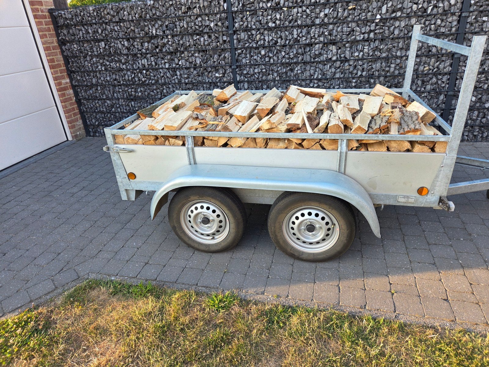 Brandhout populier, Ophalen