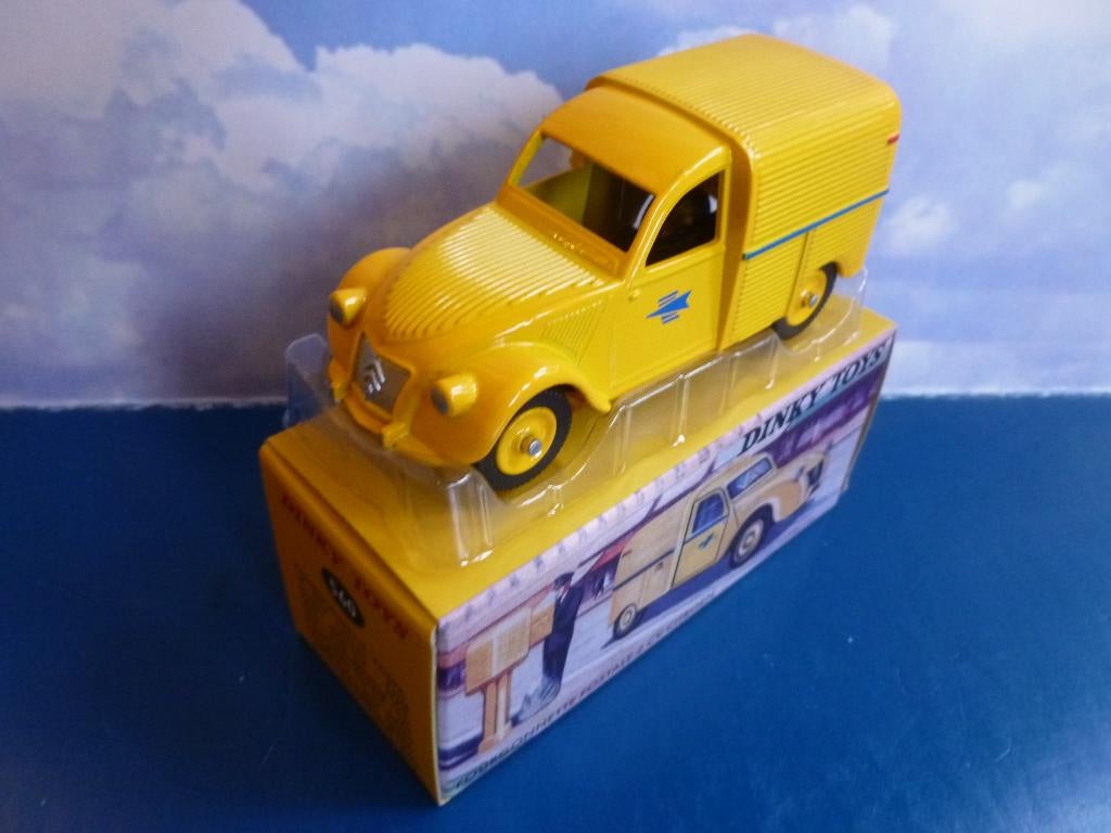 Fourgonnette CITROËN 2CV Poste 1/43 Atlas DINKY Neuve+Boite, Hobby en Vrije tijd, Modelauto's | 1:43, Nieuw, Auto, Dinky Toys