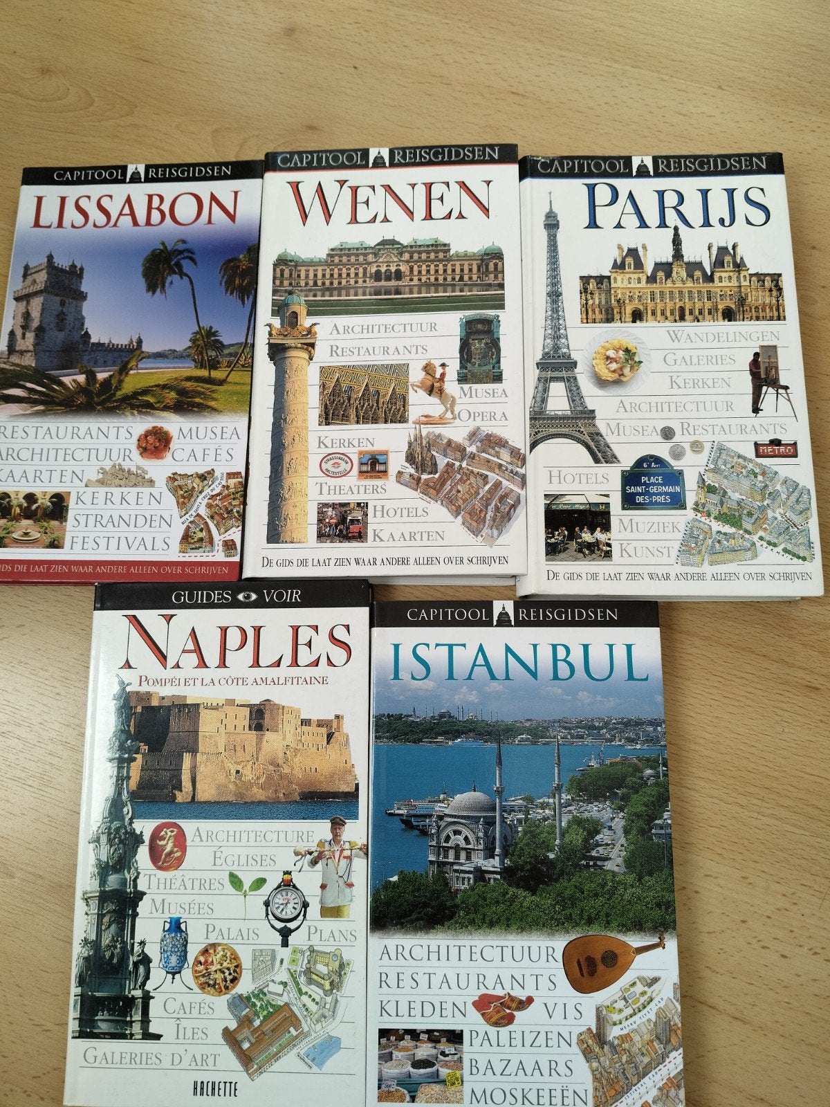 Capitool reisgidsen citytrips Europa, Ophalen of Verzenden