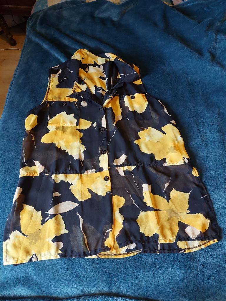 Blouse sans manche, Kleding | Dames, Ophalen, Gedragen, Oranje, Zonder mouw