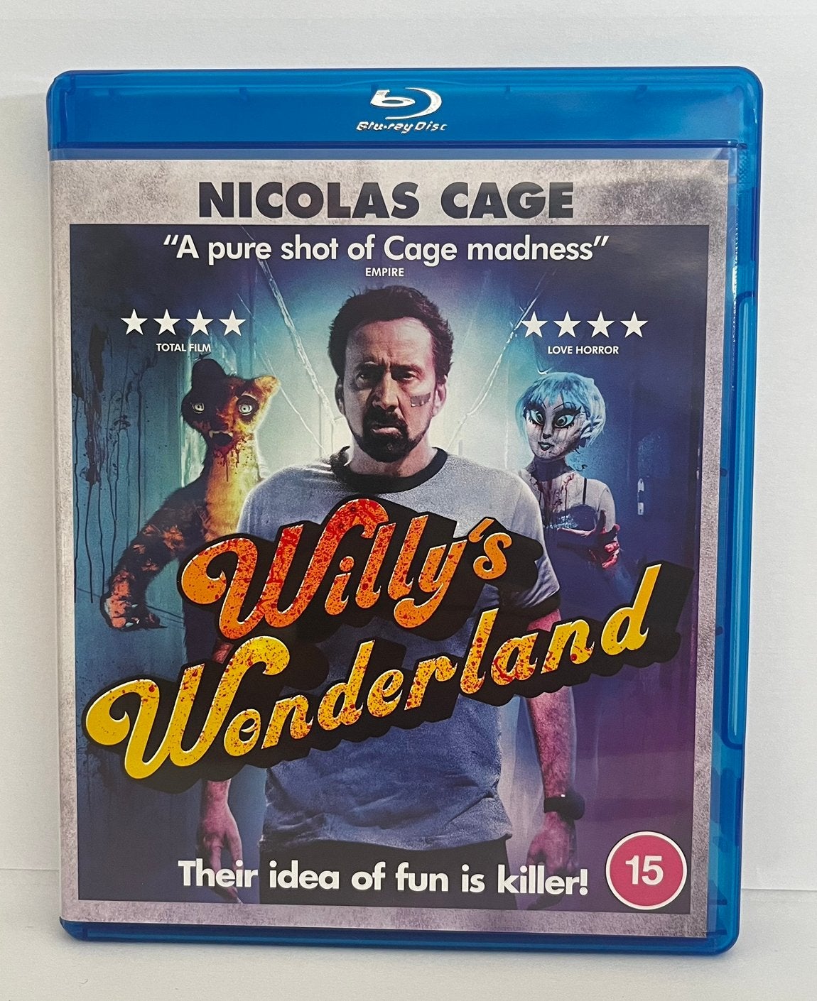 Willy's Wonderland Blu-ray, Ophalen of Verzenden, Zo goed als nieuw, Actie
