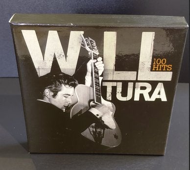 5 CD Box Will Tura - 100 Hits, CD & DVD, CD | Néerlandophone, Enlèvement ou Envoi, Comme neuf, Coffret, Comprend un livret