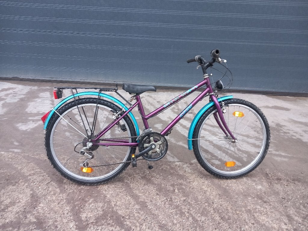 Kinderfiets 24 inch, Fietsen en Brommers, Fietsen | Kinderfietsjes, 20 inch of meer, Gebruikt, Velgrem, Ophalen