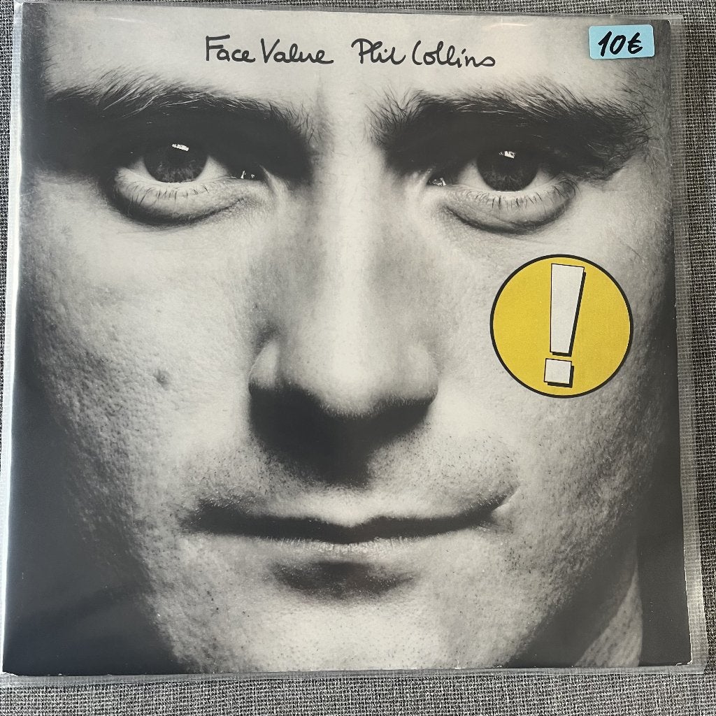 LP - PHIL COLLINS - FACE VALUE, Ophalen of Verzenden, 1980 - 1989, Gebruikt, 12 inch