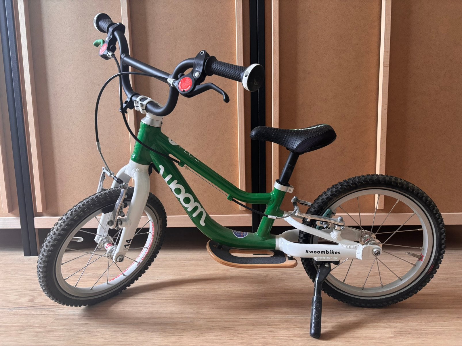 Woom fiets 1 Plus - loopfiets, Ophalen, Zo goed als nieuw