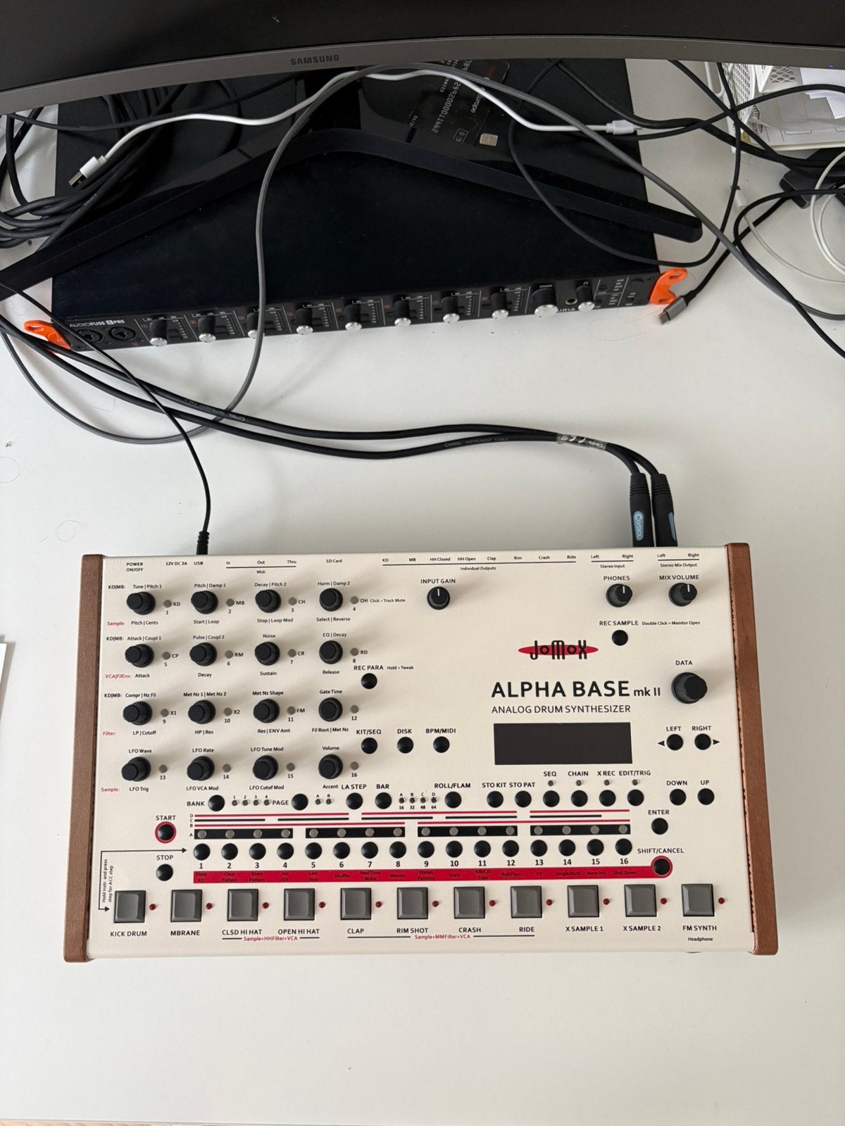 Jomox alpha base mk2, Enlèvement ou Envoi, Comme neuf