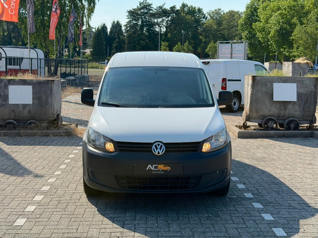 ✅VW CADDY 1.6TDI Airco/GARANTIE/Cruise/Trekhaak/2011/EURO 5, Voorwielaandrijving, Stof, 4 cilinders, Volkswagen