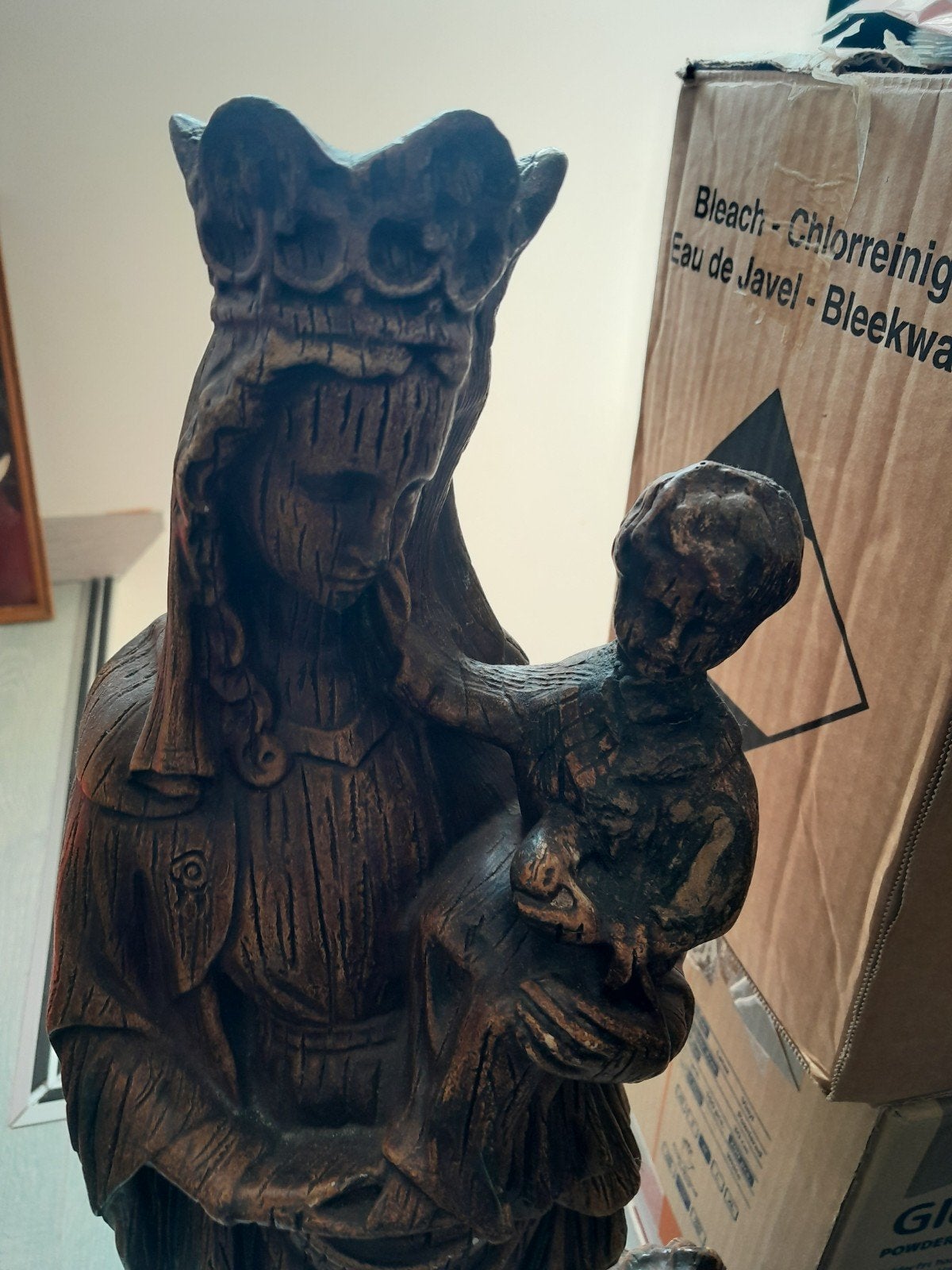 Maria met kind, Maison & Meubles, Accessoires pour la Maison | Statues de Bouddha, Enlèvement