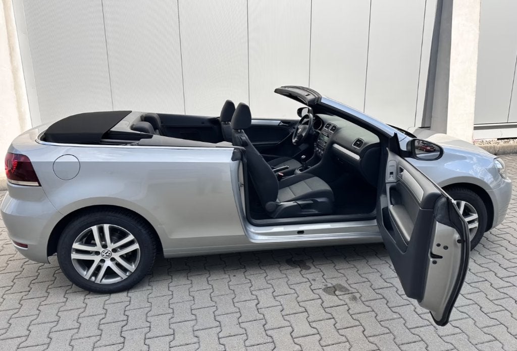 VW Golf cabriolet 2012 (1.2 essence TSI), Autos, Achat, Cabriolet, Noir, 2 portes