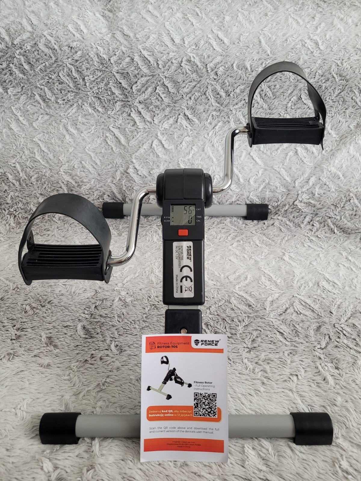 Mini vélo d'appartement / Pédalier d'exercice Renew Force., Enlèvement ou Envoi, Bras, Vélo d'appartement