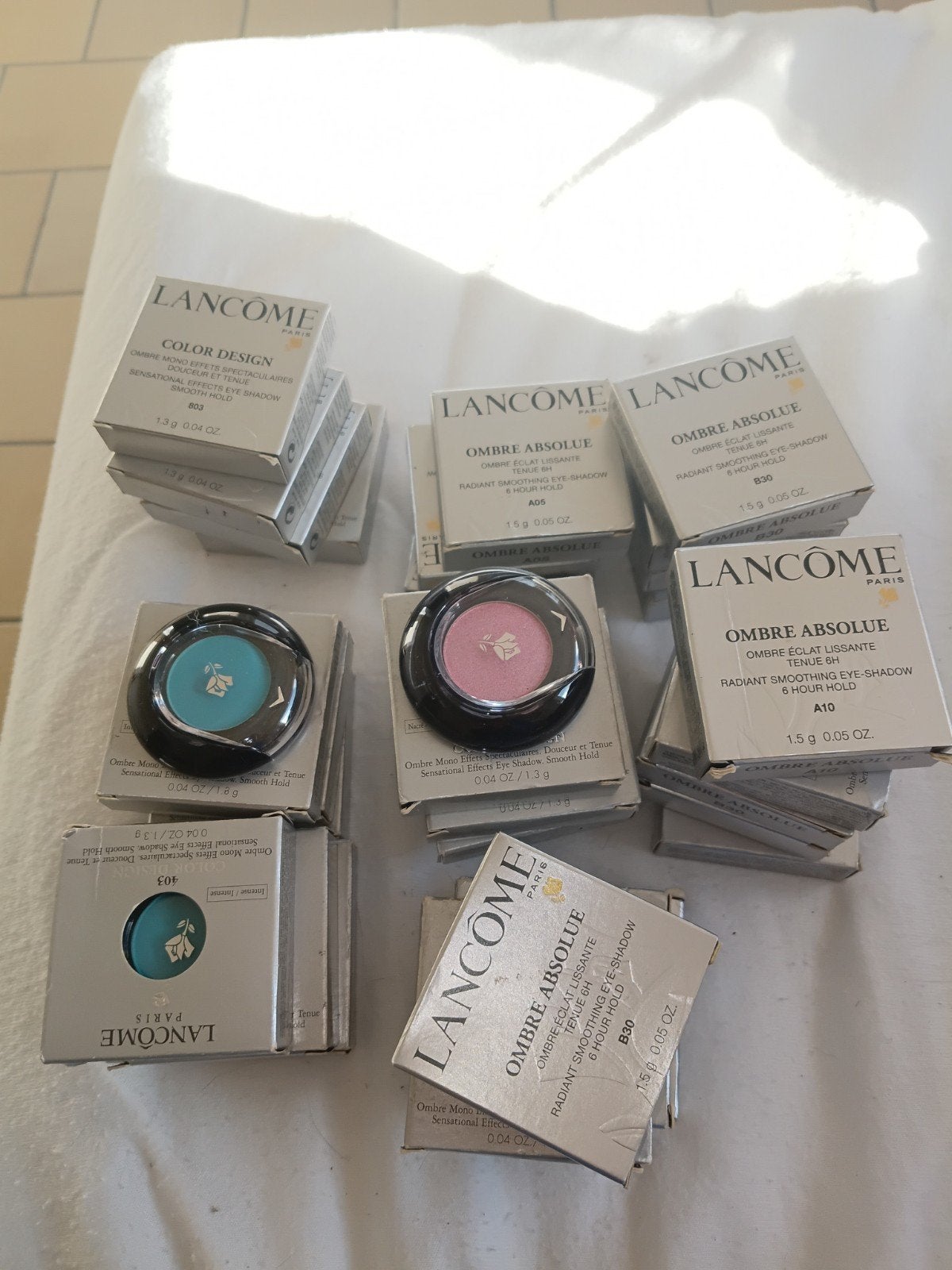 lot 30 phare paupiere lancome neuf avec boite, Enlèvement ou Envoi