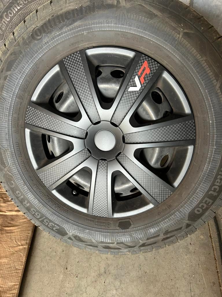 Camper banden op velg, Ophalen, Gebruikt, 16 inch, Banden en Velgen
