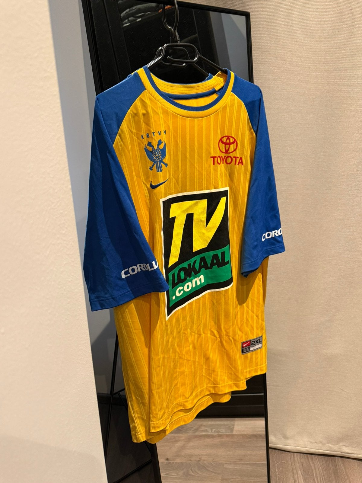 Sint-Truiden VV vintage shirt 2001/02 - Nike, Sport en Fitness, Voetbal, Ophalen of Verzenden, Gebruikt, Shirt