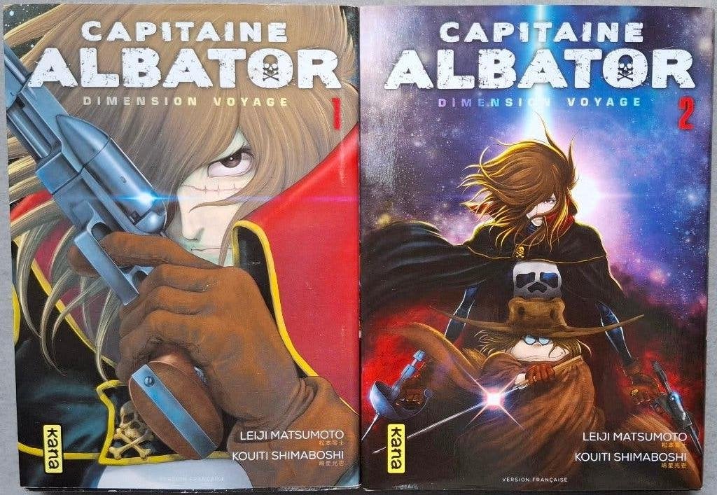 Capitaine Albator - Dimension Voyage T1 & 2, Plusieurs BD, Leiji Matsumoto - K Shimaboshi, Enlèvement ou Envoi, Comme neuf