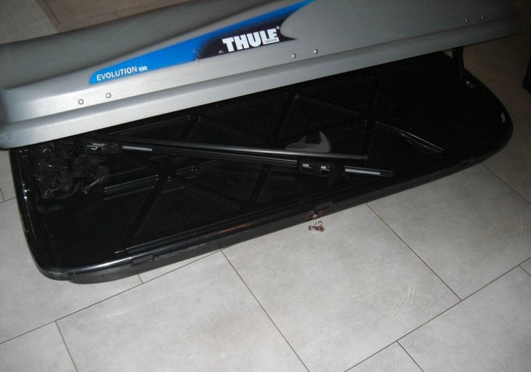 Coffre de Toit Thule Evolution 100 – 375L, Enlèvement