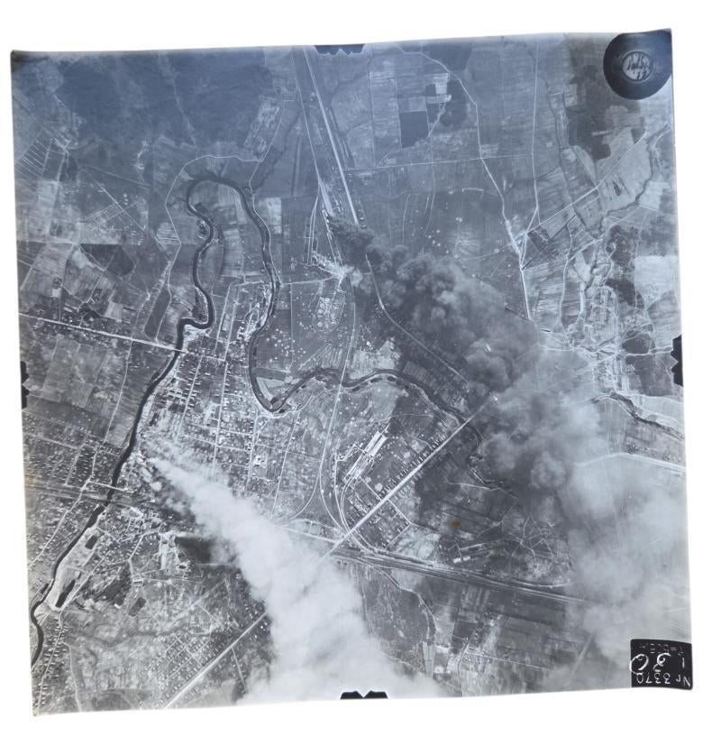 duitse ww2 luchtfoto denk Rusland ongeveer 30x30 cm, Ophalen of Verzenden