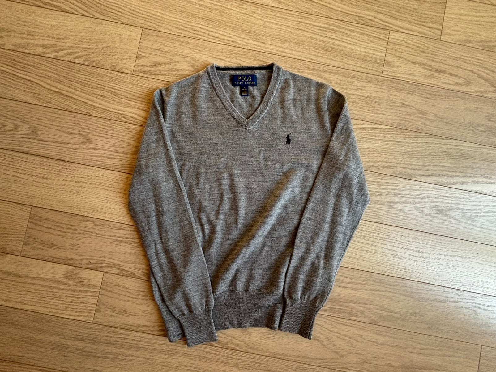 Grijze trui Polo Ralph Lauren, Verzenden, Gebruikt, Jongen, Trui of Vest