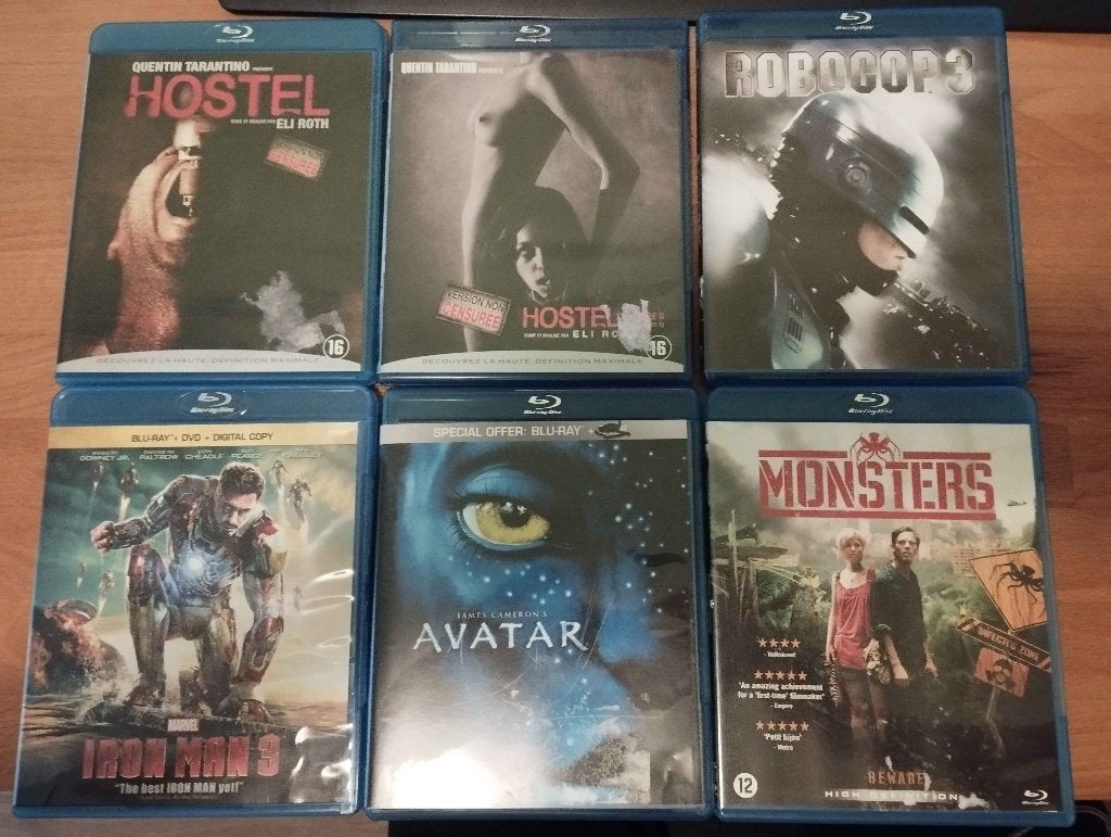 Blu-ray-set, Ophalen, Frans, Film, Actie