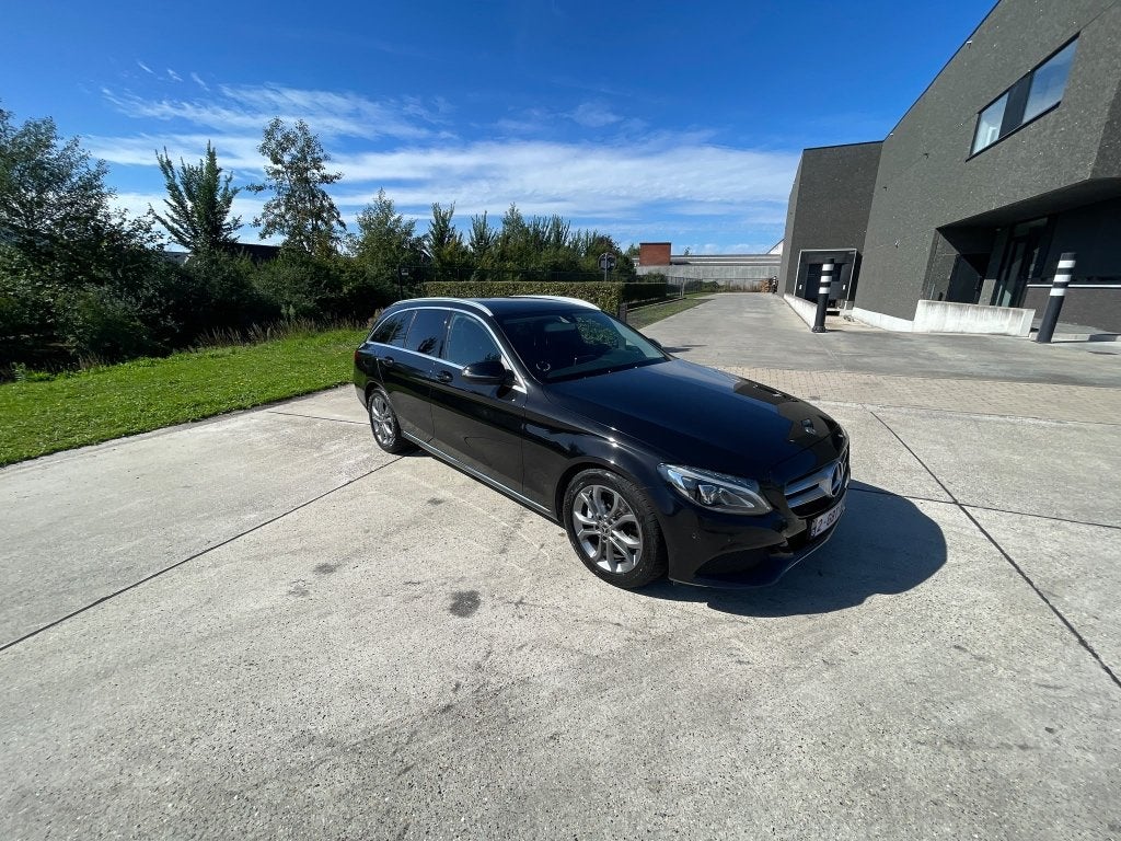 Mercedes C200d estate automaat, Achat, Euro 6, Commande vocale, Noir
