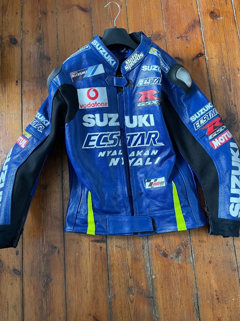 Veste Moto Cuir Suzuki, Enlèvement, Seconde main, Manteau | cuir