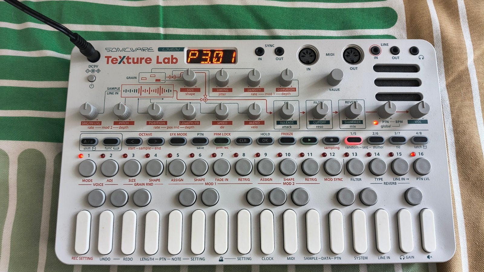 Sonicware Liver Texture Lab, Muziek en Instrumenten, Synthesizers, Ophalen, Zo goed als nieuw, Overige merken