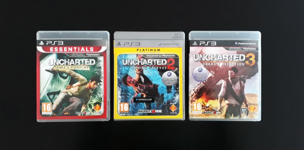 Uncharted - Jeux Playstation 3, Online, Aventure et Action, Comme neuf, Enlèvement